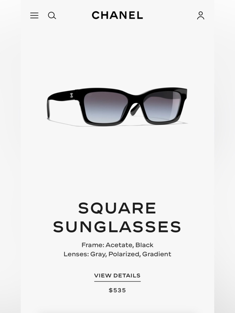 CHANEL 5417 Sunglasses Polarized Logo Top Frame